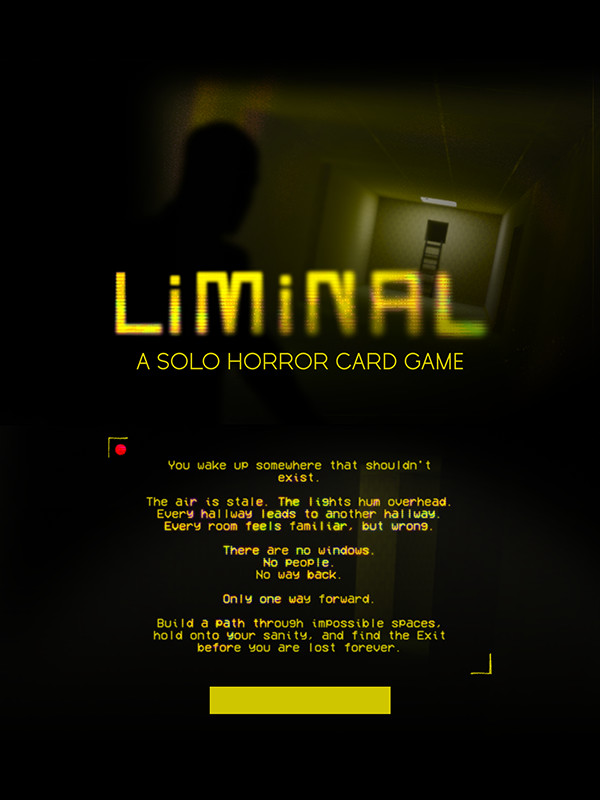 Liminal: Solo Horror Card Game