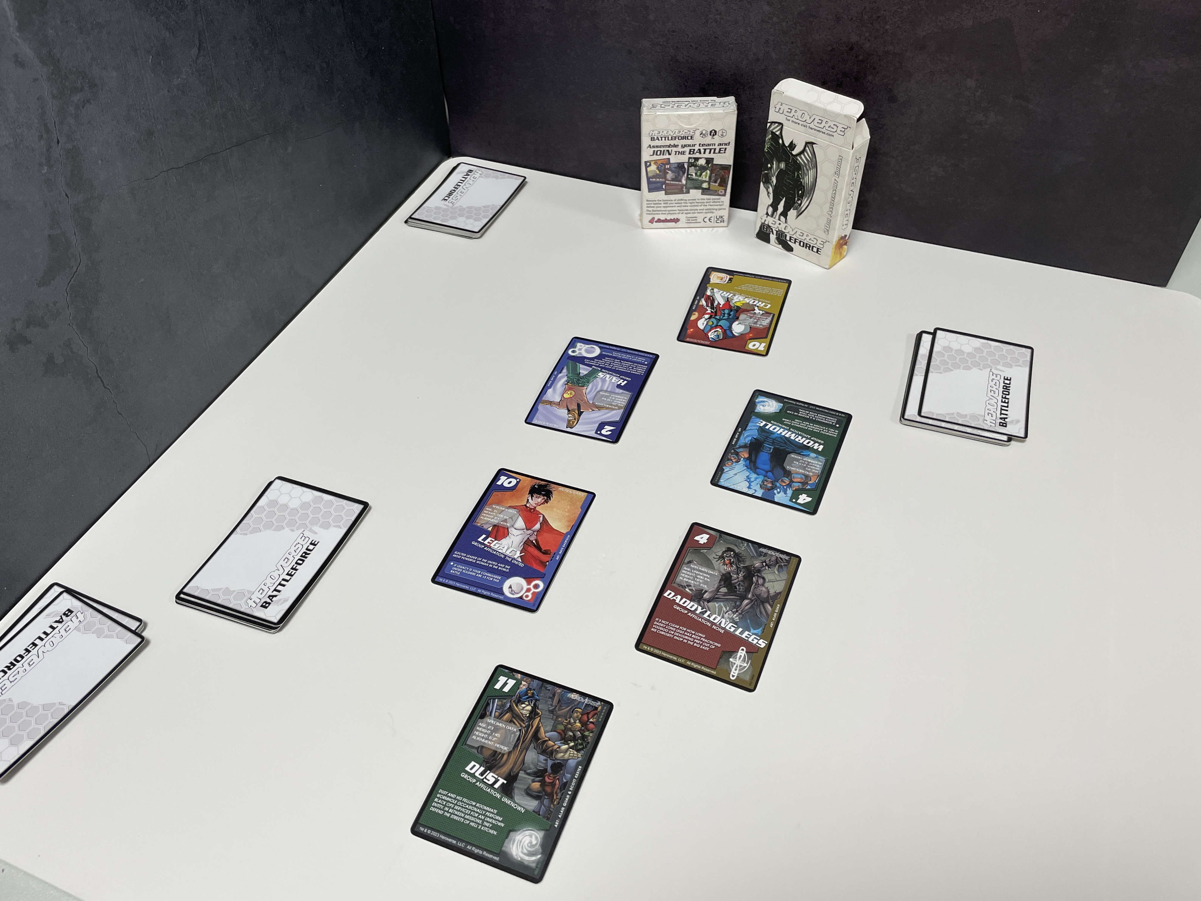 Heroverse Battleforce 2-player card game card gameplay screenshot 3