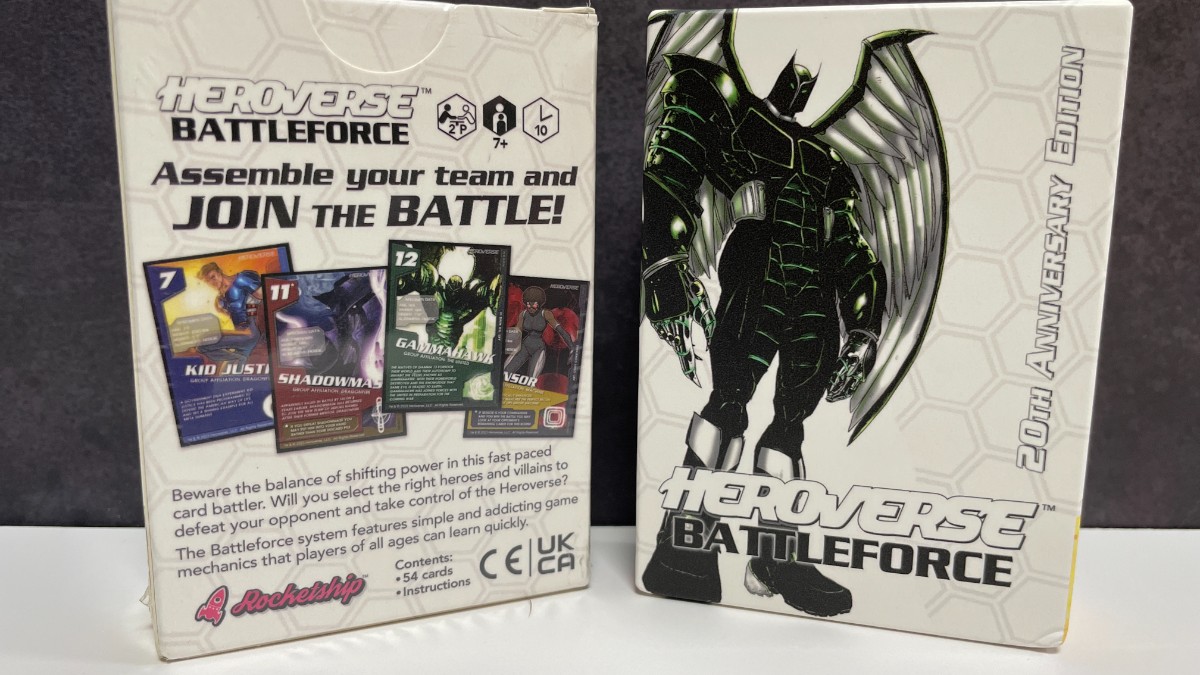 Heroverse Battleforce — 2-player card game card box art